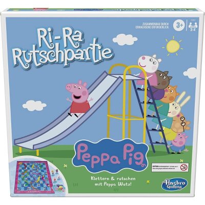Hasbro Ri-Ra Rutschpartie Leiterspiel Peppa Pig Brettspiel