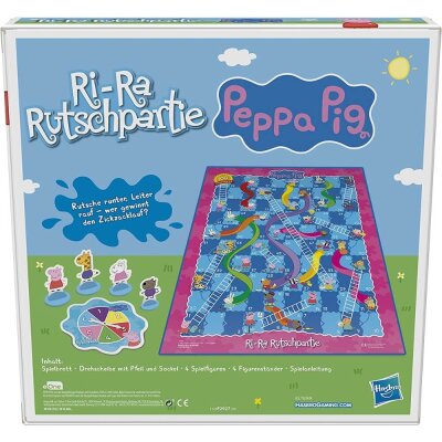 Hasbro Ri-Ra Rutschpartie Leiterspiel Peppa Pig Brettspiel