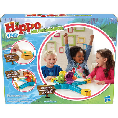 Hippo Flipp Spiel Melonen mampfen von Hasbro
