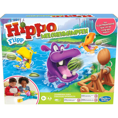 Hippo Flipp Spiel Melonen mampfen von Hasbro