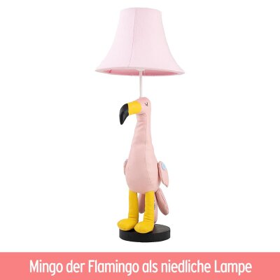 Flamingo Lampe groß "Mingo" - ca. 77 cm