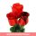 Rosenknospen Blume in rot für Kirmes - ca. 20 cm