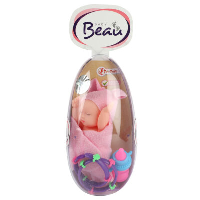 Mini Babypuppe Doll im Ei von BEAU - ca. 13 cm