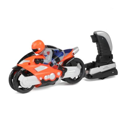 Spielzeugmotorrad Fahrer mit Abschuss - bis zu 10 Meter