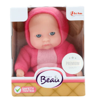 Spielzeug Baby Puppe mit Nachtmütze von BEAU - ca....