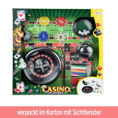 Casino Roulette Spiel Set für Kinder und Erwachsene