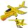 Schaumstoff Flugzeug Gleiter mt Abschusspistole - ca. 35 cm
