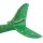 Grünes Gleiter Flugzeug Kinder mit Abschusspistole