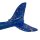 Blaues Spielflugzeug Schaumstoff mit Abschusspistole