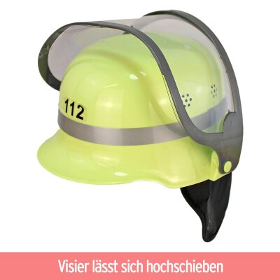 Feuerwehrmann Helm für Kinder - originalgetreu