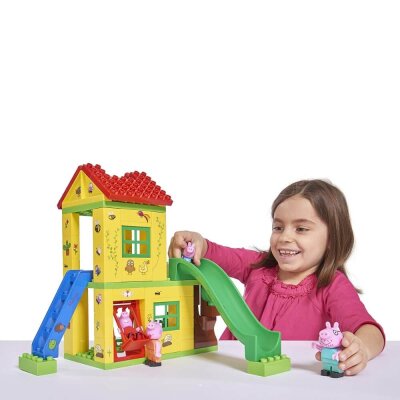 Peppa Wutz Haus Spielzeug - inkl. 2 Figuren