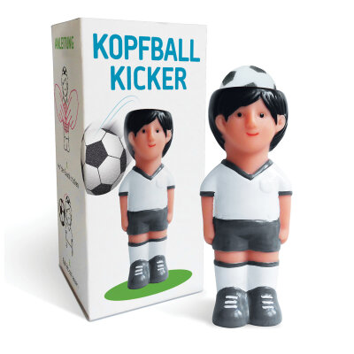 Fußball Kicker Popper Kopfball Figur - ca. 18,5 cm