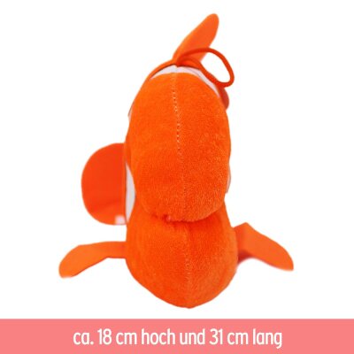 Clownfisch Kuscheltier - ca. 31 cm
