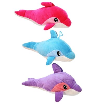 Delfin Plüschtier klein - 3 verschiedene Farben -...