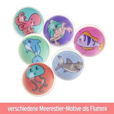 Flummi Fisch & Meerestiere - ca. 3,2 cm