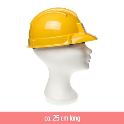 Spielzeug-Helm für Kinder gelb Baustelle