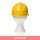 Spielzeug-Helm für Kinder gelb Baustelle