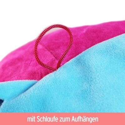 Kuscheltier Drache pink XXL - ca. 80 cm