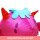 Kuscheltier Drache pink XXL - ca. 80 cm