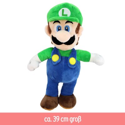 Plüsch Luigi 39 cm Super Mario Bros