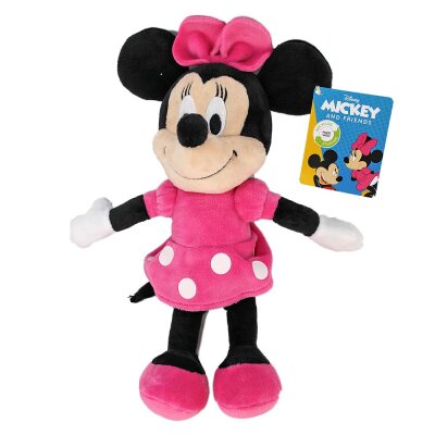 Mickey und Minnie Maus Plüschtiere - ca. 33 cm