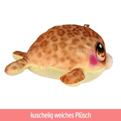 Seehund Kuscheltier braun "Manfred" - ca. 25 cm