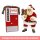 Coca Cola Deko Weihnachtsmann mit Getränkeautomat
