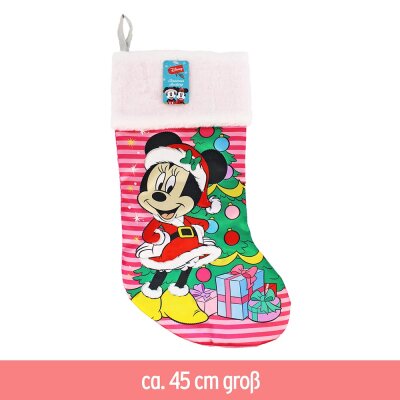 Disney Nikolaussocke Mickey Maus mit Weihnachtsbaum