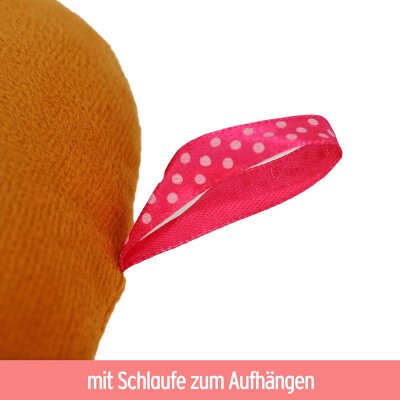 Plüsch Lebkuchenmann mit Schleife - ca. 20 cm