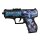 Gelgun Pistole mit Bildmotiv inkl. 1000 Kugeln - ca. 26 cm
