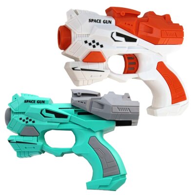 Spielzeug Pistole mit Pfeilen und Gummispitze - ca. 12,5 cm