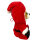 Weihnachtsmann Stofftier Teddy  - ca. 33 cm