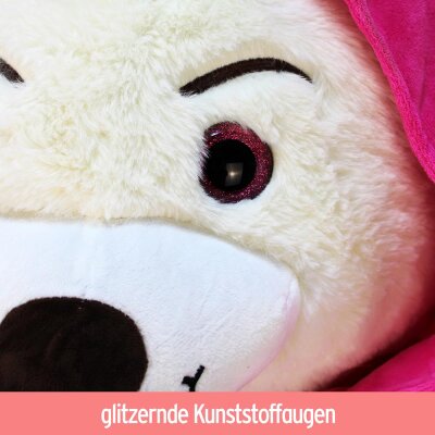 Teddy mit Kleidung XXL "Some Bunny loves you" -...
