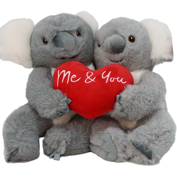 Plüschtier Koala mit Herz "Me & You" - ca. 20 cm