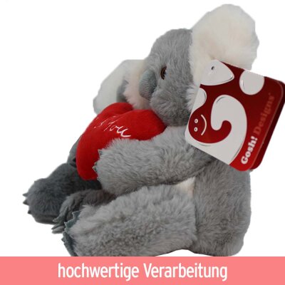 Plüschtier Koala mit Herz "Me & You" - ca. 20 cm