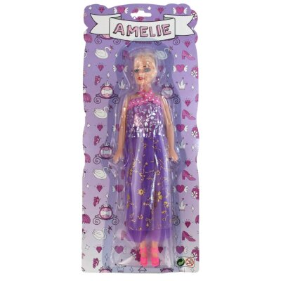 96 Stk. Spielzeug Puppe "Amelie" mit Kleid im Set