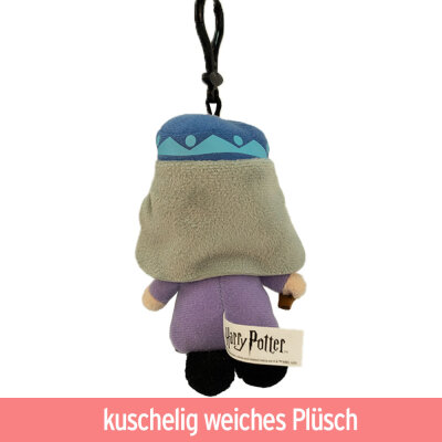 Harry Potter Plüsch-Anhänger mit Bagclip "Dumbledore"