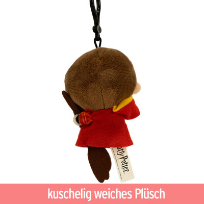 Harry Potter Anhänger aus Plüsch mit Bagclip - ca. 8 cm