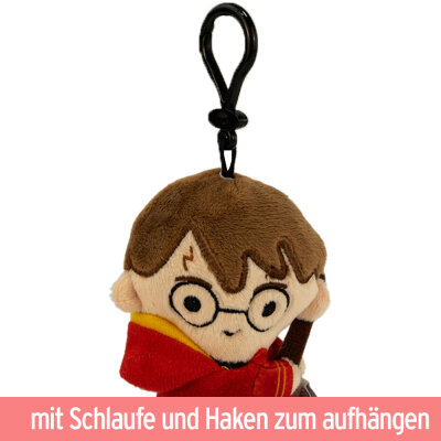 Harry Potter Anhänger aus Plüsch mit Bagclip - ca. 8 cm