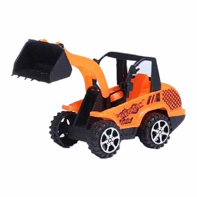 Baustellenfahrzeug Spielzeug mit Rückzug - ca. 9 cm
