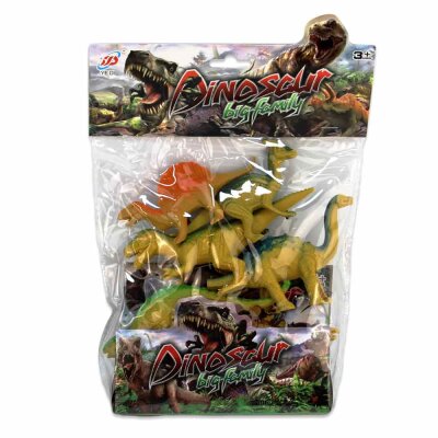 Dino Figuren Set groß - ca. 20,5 x 29 cm