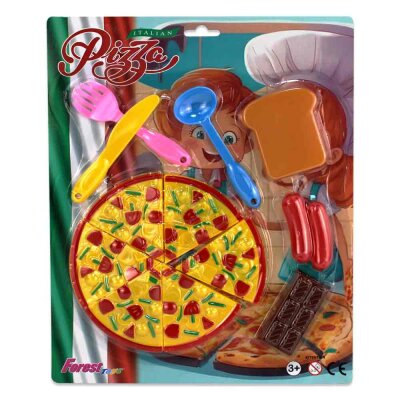 Pizza Set Spielzeug mit Accessoires