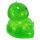 Axolotl grün mit Kawaii Gesicht aus Gummi "Squeezy"