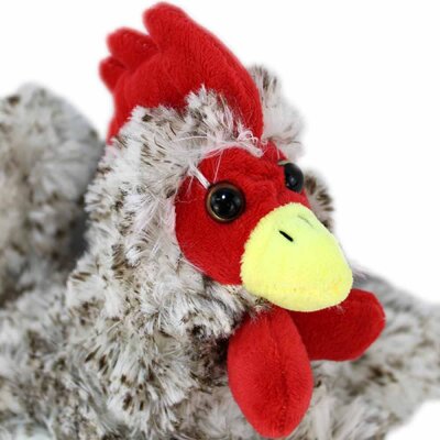 Kuscheltier Huhn sitzend - ca. 28 cm