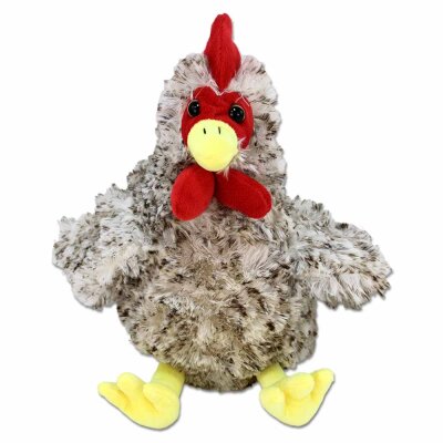 Kuscheltier Huhn sitzend - ca. 28 cm