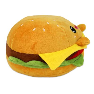 Niedlicher Hamburger als Kuscheltier - ca. 20 cm