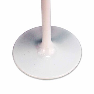 Sektglas weiß Kunststoff - 2 Stück
