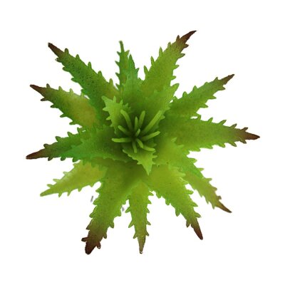 Künstliche Pflanze Deko mit Spruch - ca. 8 cm