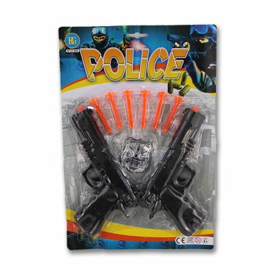 Polizei Waffe Spielzeug Kinder im Set