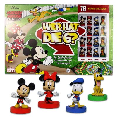 Mickey Maus Spiel "Wer hat die 6?" - Disney